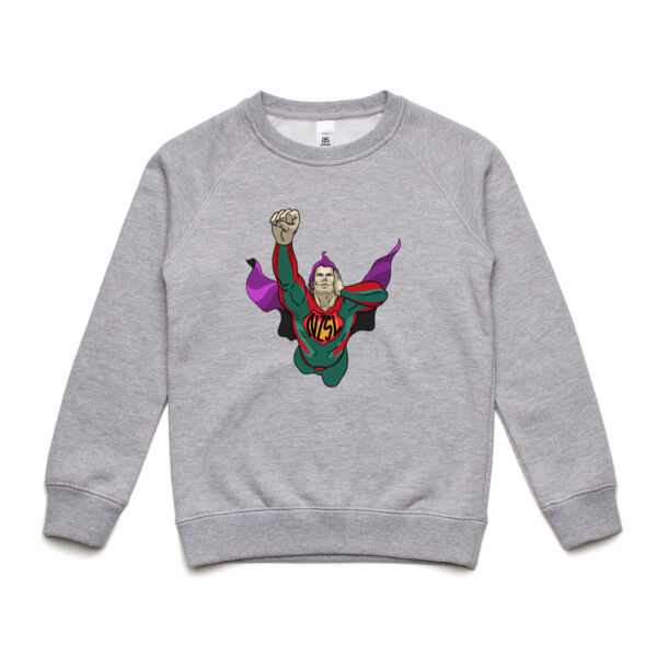 SuperNZSL - Kids Crew Sweatshirt Thumbnail