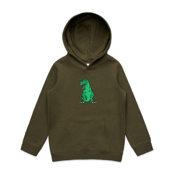 T-Rex - Front Hoodie Thumbnail