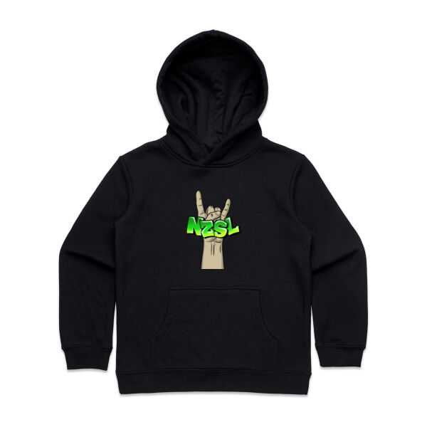 NZSL rocks Hoodie - Front Thumbnail