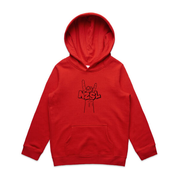 NZSL rocks - Front Hoodie Thumbnail