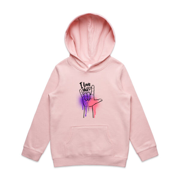 I Love You - Front Hoodie Thumbnail