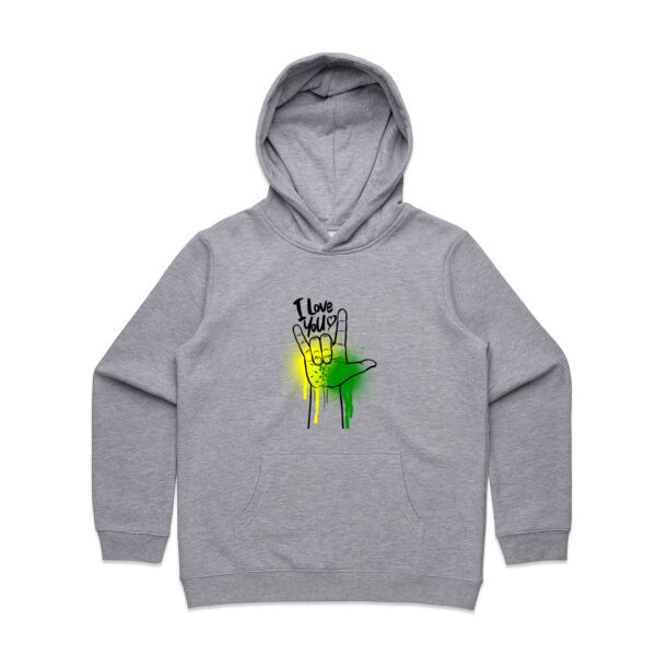 I Love You - Front Hoodie Thumbnail